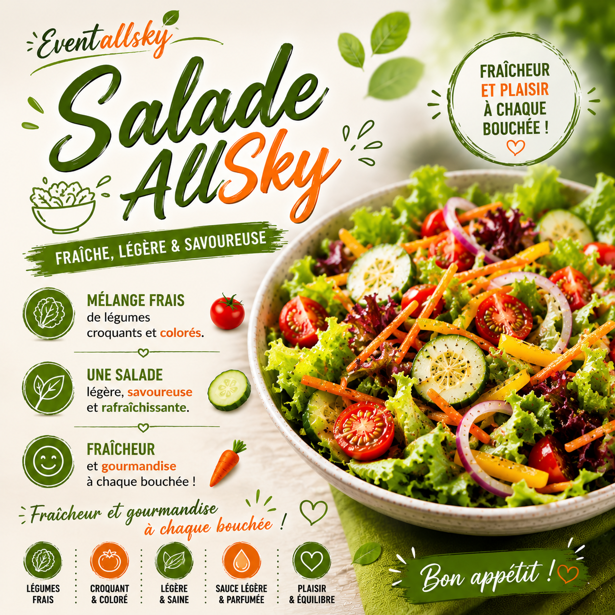 Salade AllSky  🥗🌿