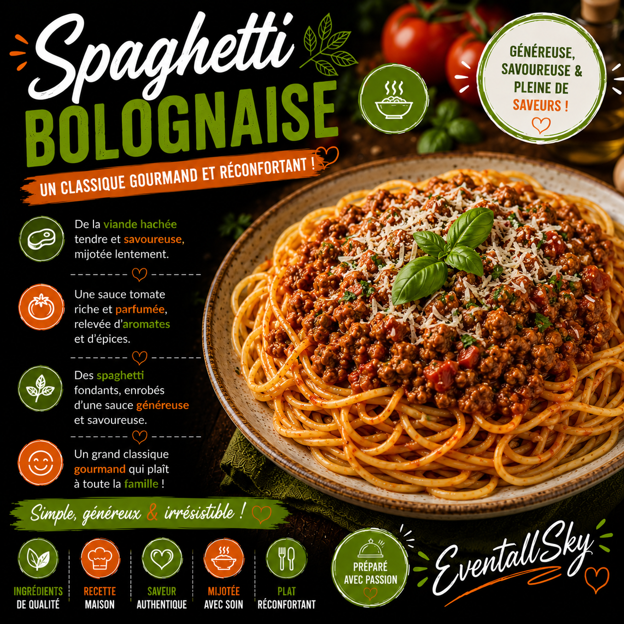 Spaghetti Bolognaise 🍝🥩🍅