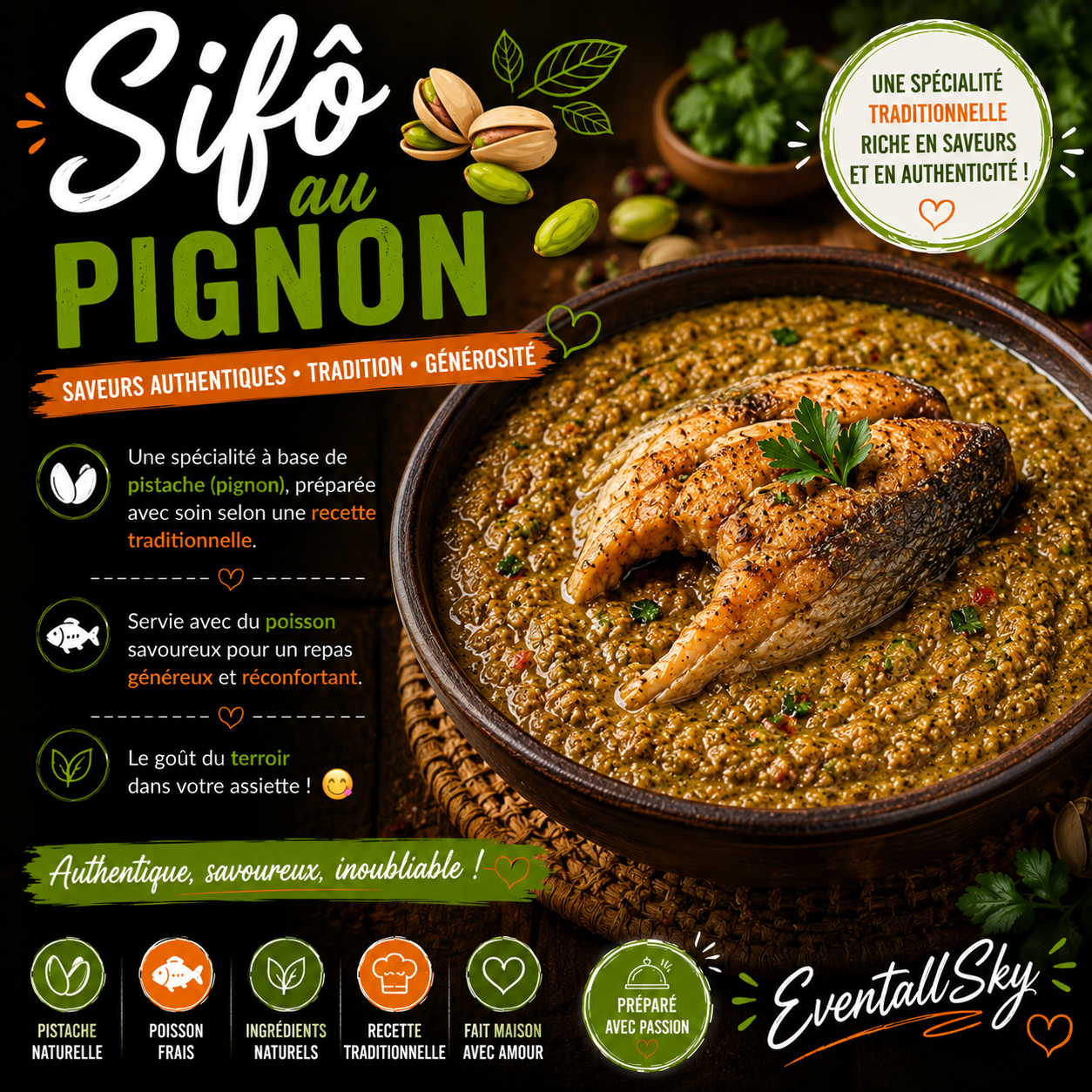Sifô au Pignon 🍲🌰🐟🌿